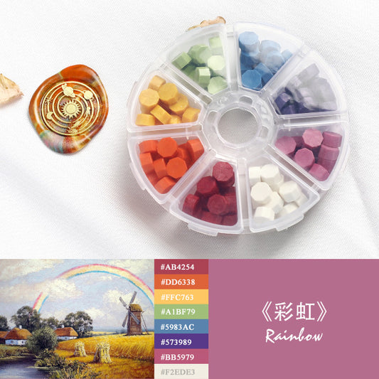 8 Color Sealing Wax Beads Set