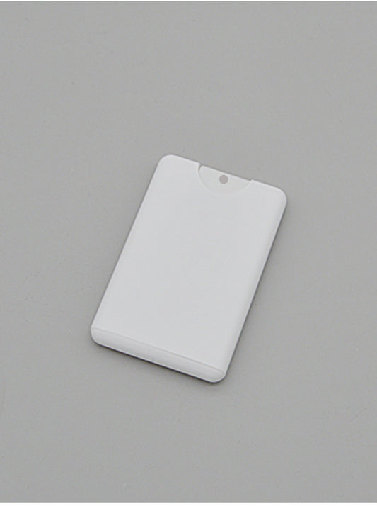 20ml Refillable Spray Bottle White white card spray bottle