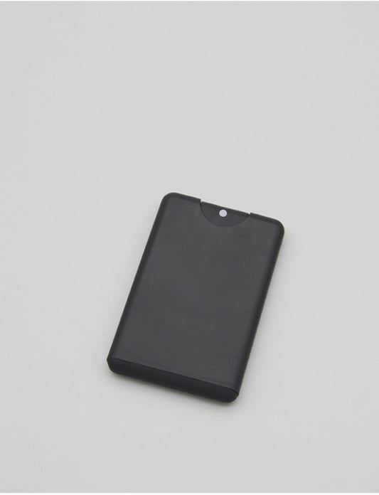 20ml Refillable Spray Bottle Black black card spray bottle