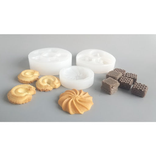 Three Cookies mold 三曲奇餅乾模具 (手工模) - CLAB