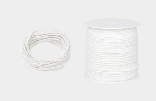 CW - White Cotton Wick No. 5 (Uncoated Wick) White Cotton Wick No. 5 (Uncoated Wick)
