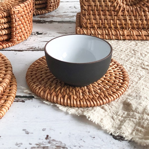 8cm Rattan Coaster 藤織杯墊