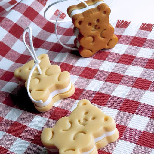 Three Bear Biscuits mold 小熊夾心餅乾三連模具