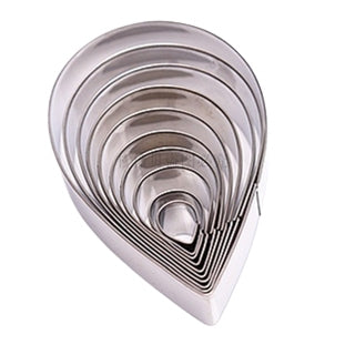 Waterdrop Frame Mold 水滴形花瓣框模 Large - 10pcs/set