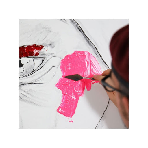 Mont Marte Fluorescent Acrylic Colors 8 x 18ml 熒光丙烯顏料8色套裝18ml