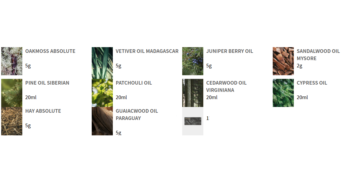 CW - The Woody Naturals Kit Woody Natural Essential Oil Set