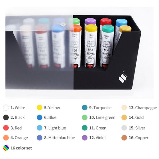 Candle Wax Pen 裝飾蠟燭筆 28ml - Blue 藍