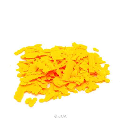 Pigment Chips  #F02 Fluorescent Yellow 熒光黃顏料