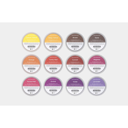 CW - Solid Color Chip 24 Colors Set 高濃度固體染料片 24色套裝