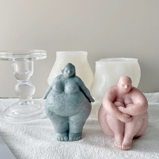 Fat Lady Portrait Mold 肥女士人像模具