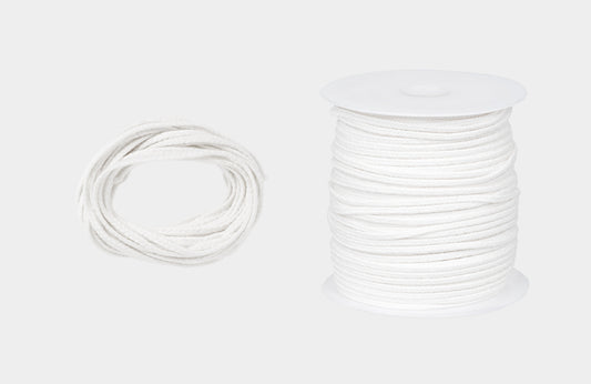 CW - White Cotton Wick No. 4 (Uncoated Wick) White Cotton Wick No. 4 (Uncoated Wick)