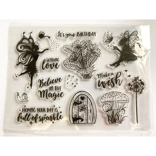 Angel Clear Stamp 天使透明印章 (需配亞克力板使用)