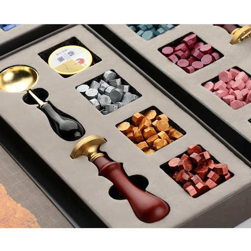 Sealing Wax Map Set C 火漆印章地圖套裝C - Thank you