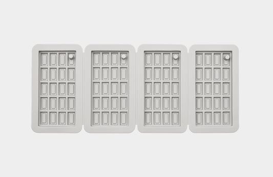 CW - Chocolate Bar Mold (4-Cavities) 朱古力模具