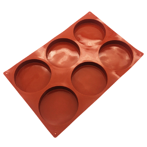 Cake Base Mold 6連圓盤蛋糕模具