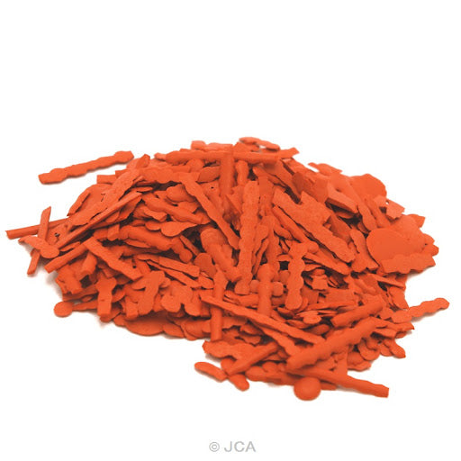 Pigment Chips #03 Orange 橙色顏料片
