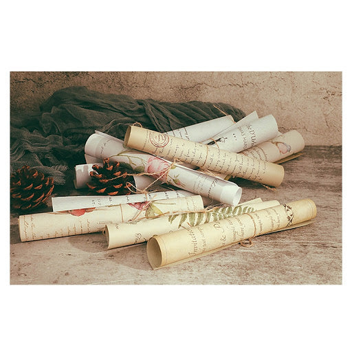 Vintage paper photoprops (Text) 復古拍攝道具 (文字款 6張)