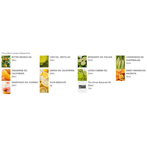 CW - The Citrus Naturals Kit citrus natural essential oil set