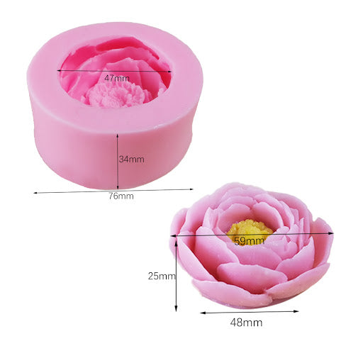 Peony Flower Mold 牡丹花模具