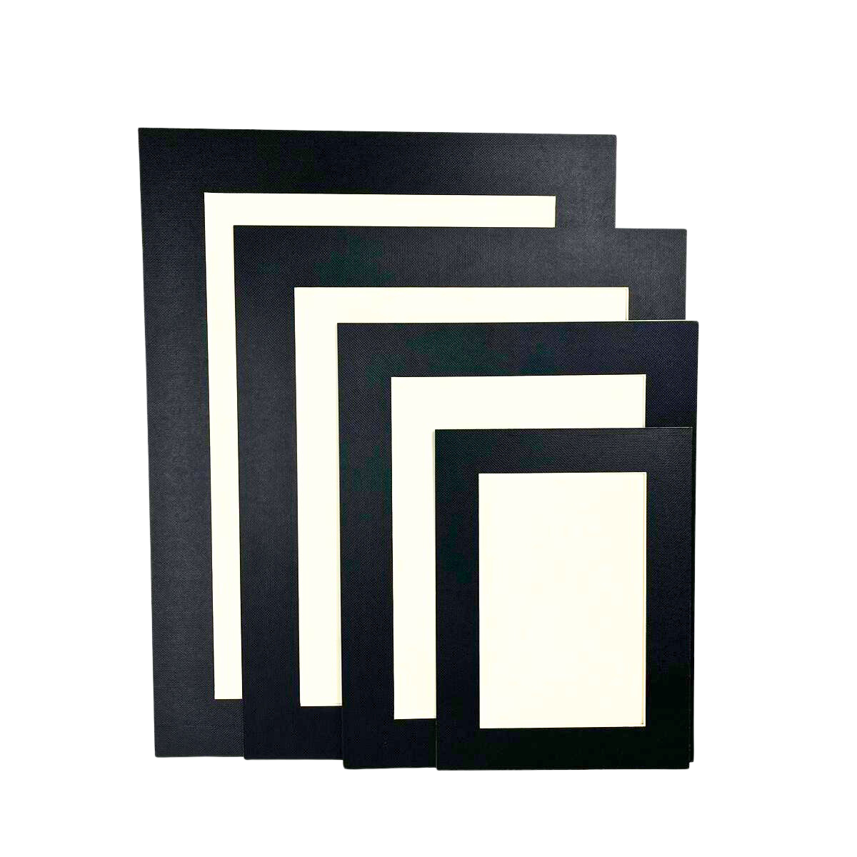 Rectangular Mounted Paper Photo Frame(Black) - 黑色長方形裱畫紙畫框 – Candle Element