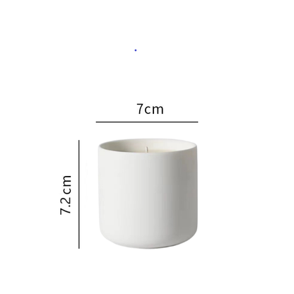 180ml White Ceramic Tumbler 白色陶瓷杯