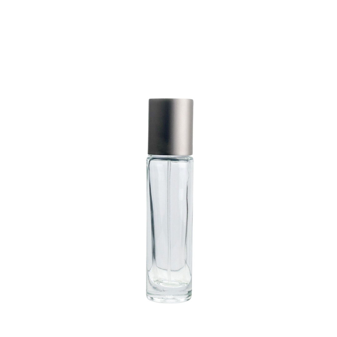 15ml Glass Perfume Bottle 壓蓋式玻璃香水瓶 (銀蓋)