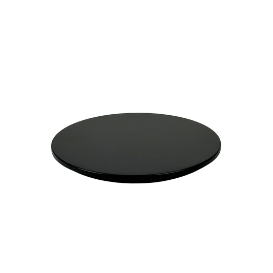 7cm Zinc Lid - Black 鋅合金杯蓋 - 黑