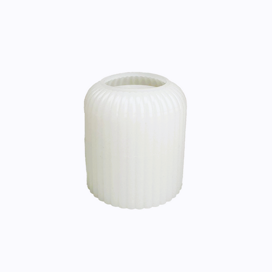 7cm Round Cup Shape Mold (Striped) 圓形杯狀模具(直紋杯弧形底)