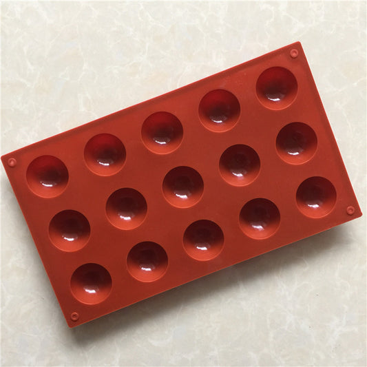 Mini Semicircle Base Mold 小半圓球模具 (15孔)