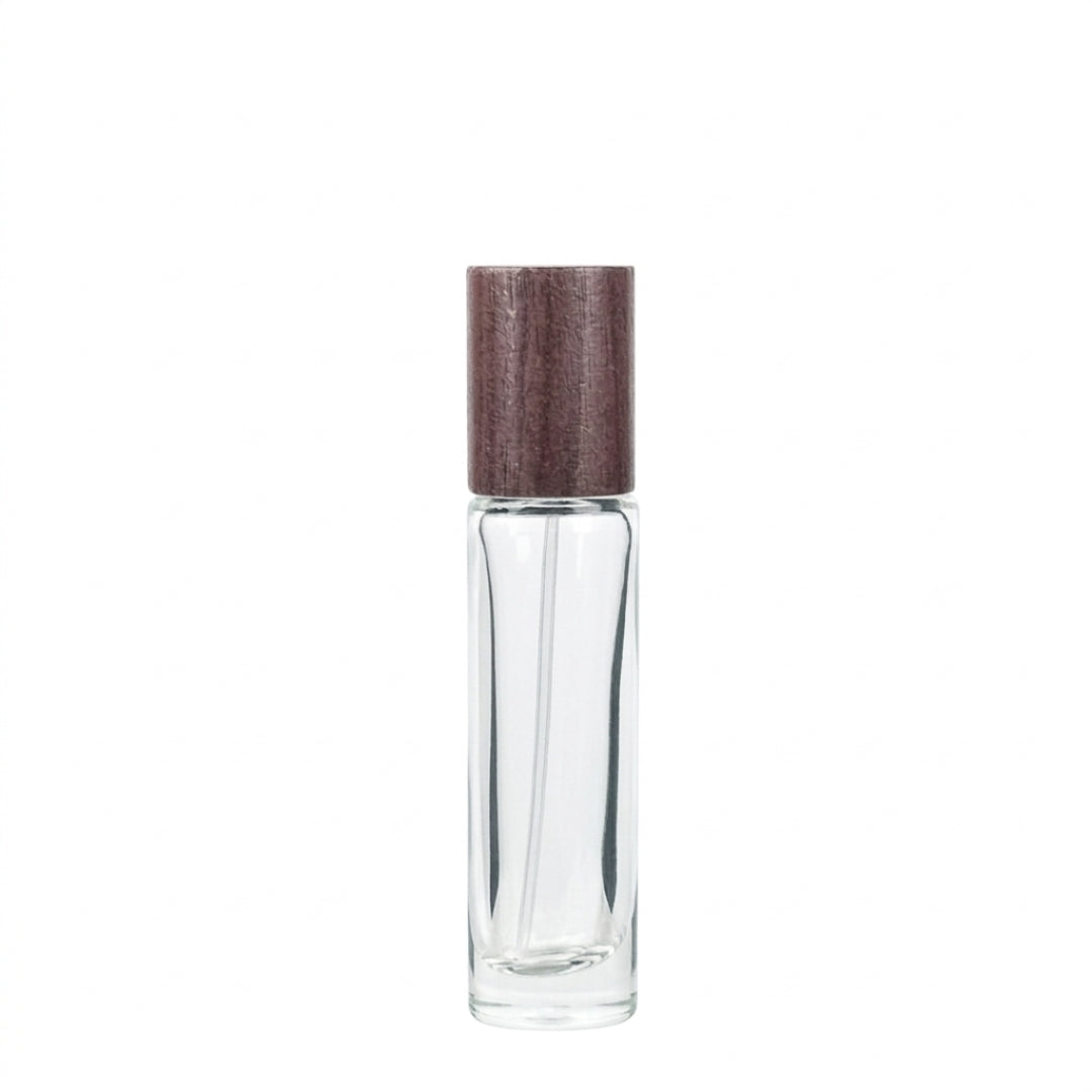 15ml Glass Perfume Bottle 壓蓋式玻璃香水瓶 (木蓋)