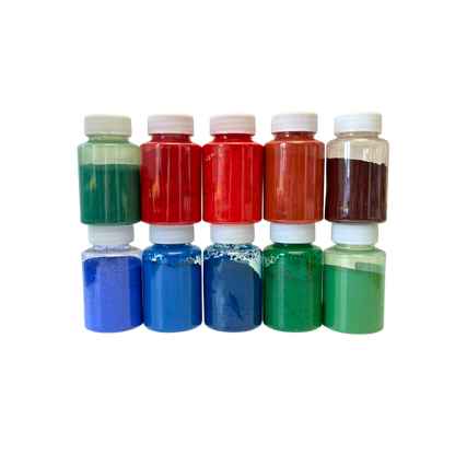 Iron Oxide Powder 氧化鐵色粉 20色