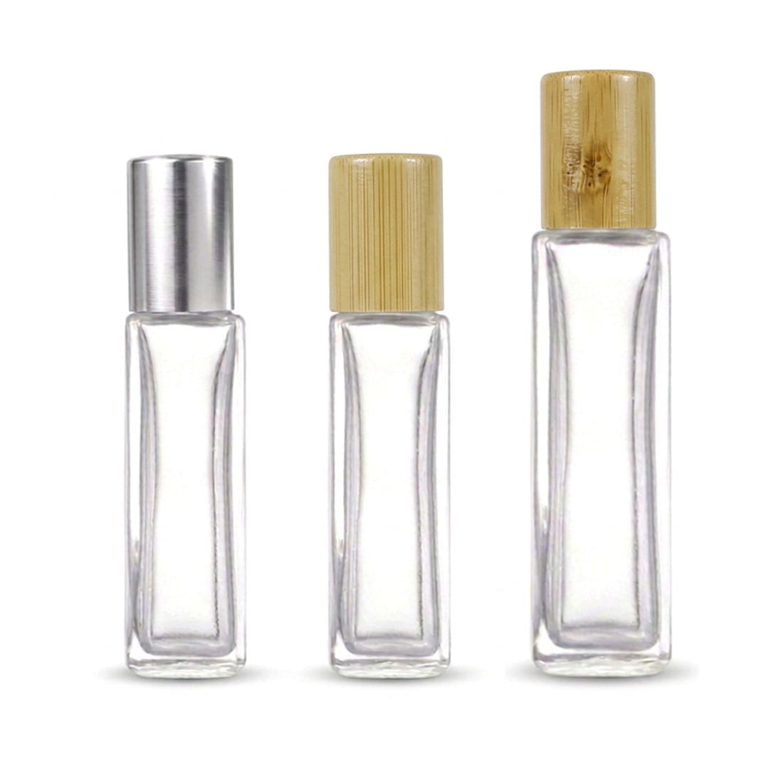 10ml / 20ml Square Roll-on Bottle [RS] 方形滾珠香水瓶