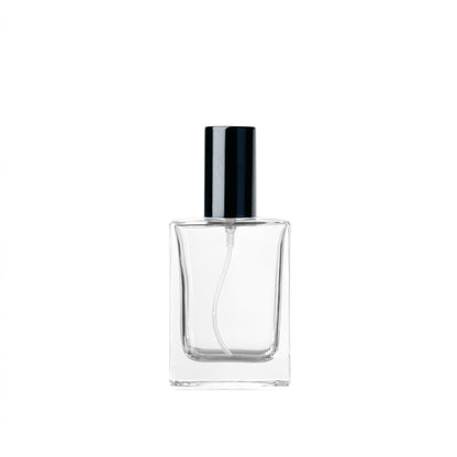 30ml Glass Perfume Bottle [PFm30] 扁平方香水瓶