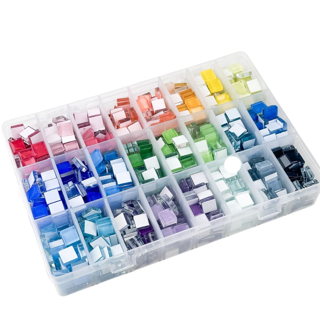 24-Color Mosaic DIY Kit 24色水晶馬賽克片DIY
