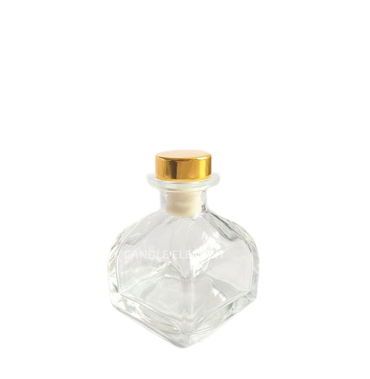 50ml Perfume Diffuser Glass bottle 香水玻璃擴香瓶 (連蓋及內塞)