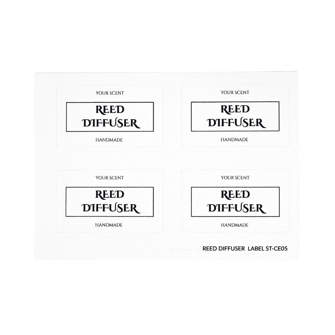 Sticker 貼紙 [ST-CE05] - Reed Diffuser Label 擴香瓶貼紙 – Candle Element