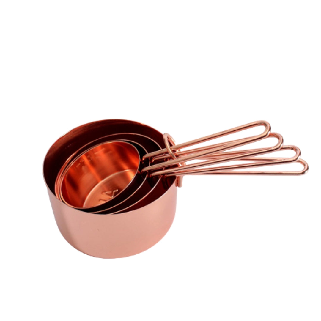 4pcs Rose Gold Stainless Steel Spoon 四件套玫瑰金不銹鋼湯匙