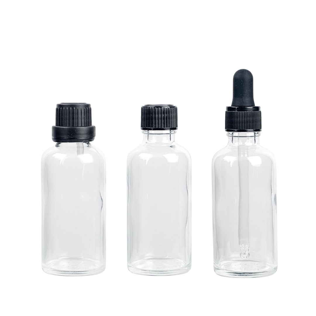 Clear Glass Bottle 透明玻璃精油瓶