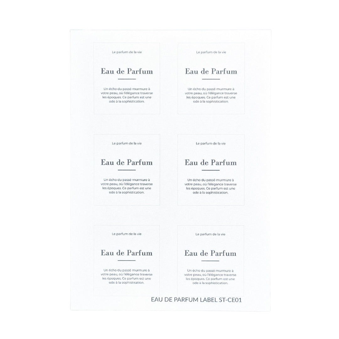 Sticker 貼紙 [ST-CE01] - Eau de Parfum Label 香水貼紙