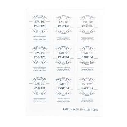 Sticker 貼紙 [ST-CE02] - Parfum Label (Small) 香水貼紙