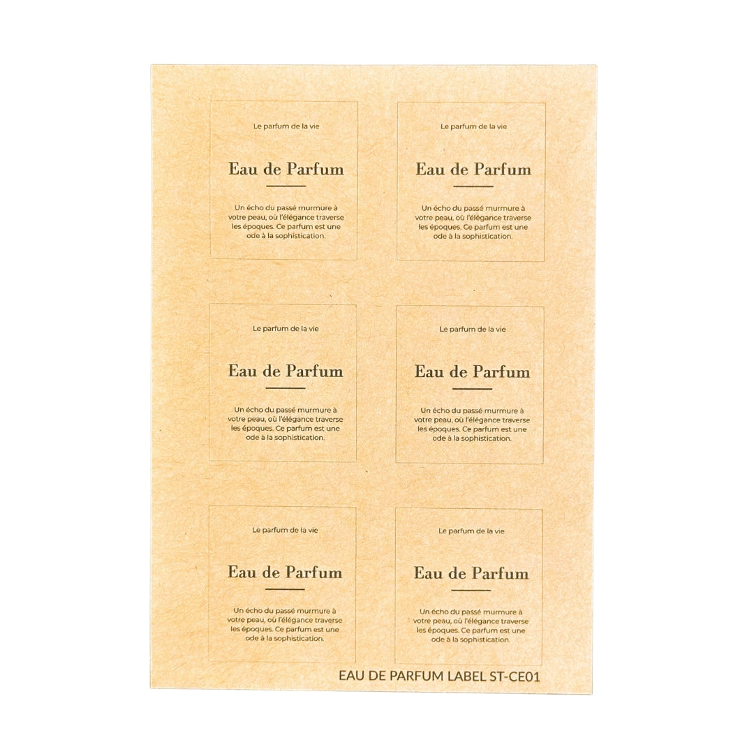 Sticker 貼紙 [ST-CE01] - Eau de Parfum Label 香水貼紙