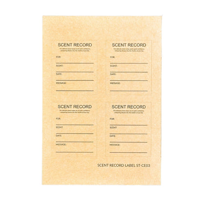 Sticker 貼紙 [ST-CE03] - Scent Record Label 香味記錄貼紙