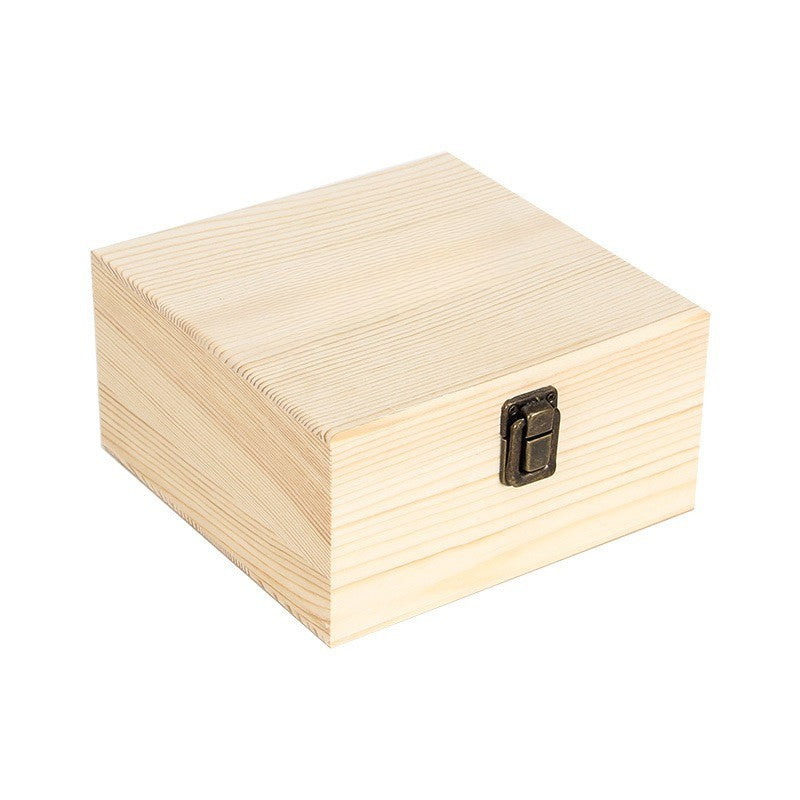 21 Slots Hand Carry Wooden Oil Bottle Storage Box 21 Slots Hand Carry Wooden Oil Bottle Storage Box