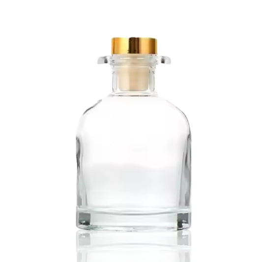100ml Diffuser Glass bottle [D-VA100] 圓形玻璃擴香瓶 (連內塞)