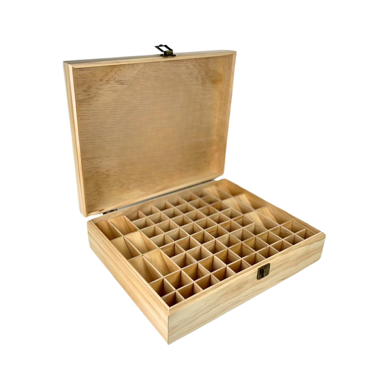 68 Slots Perfume Bottle Storage Wooden Box 68格香水瓶收納木盒