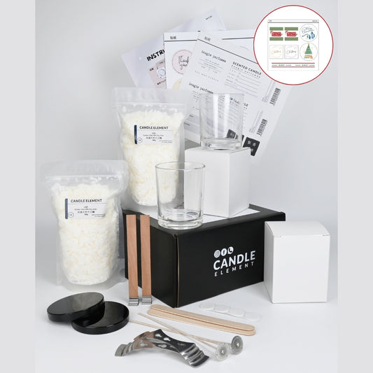 Candle DIY Kit container candle material package Set C-01