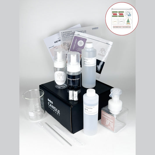 Foaming Hand Wash DIY Kit 泡沫洗手液材料包 Set FHS-08 [附送聖誕貼紙]