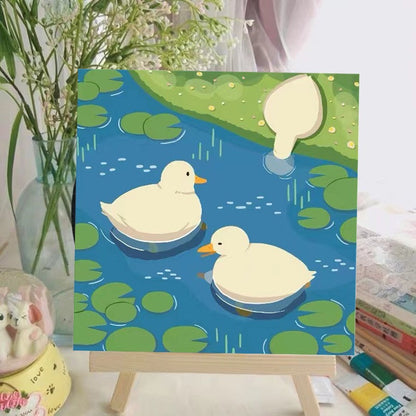 Mont Marte Circle Canvas round canvas oil painting board