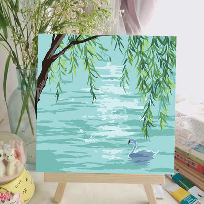 Mont Marte Circle Canvas round canvas oil painting board