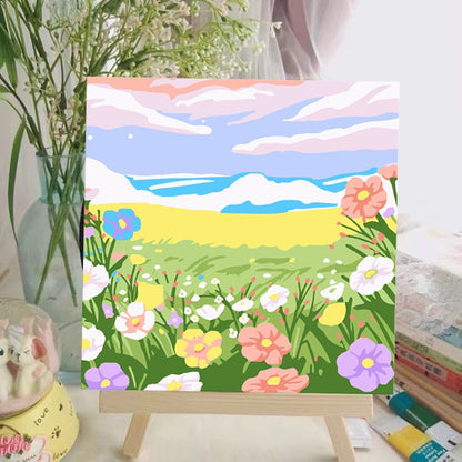 Mont Marte Circle Canvas round canvas oil painting board